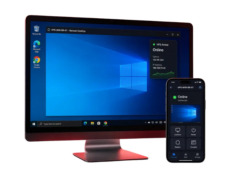 Cloud VPS Brasil Rubfy com Intel Xeon Gold