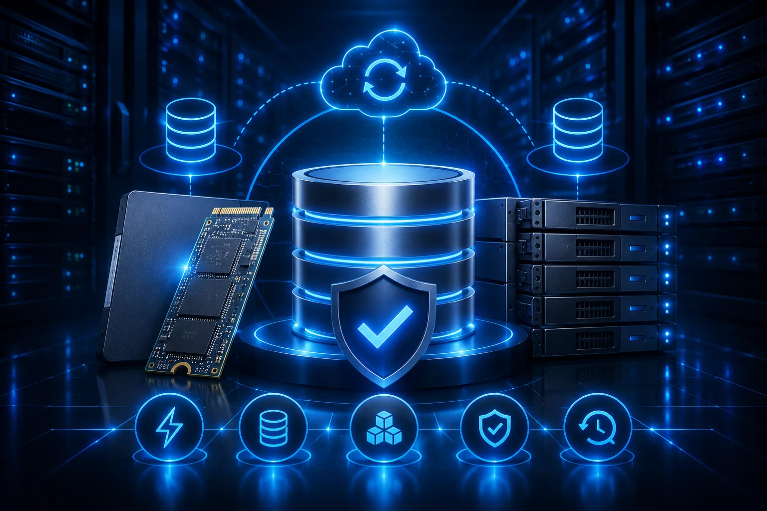 Armazenamento SSD NVMe Rubfy